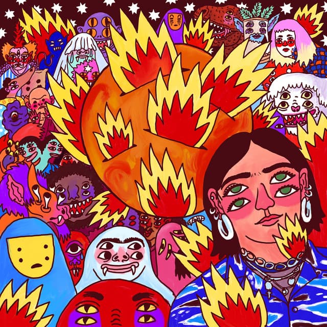 Release Cover BENEE - FIRE ON MARZZ