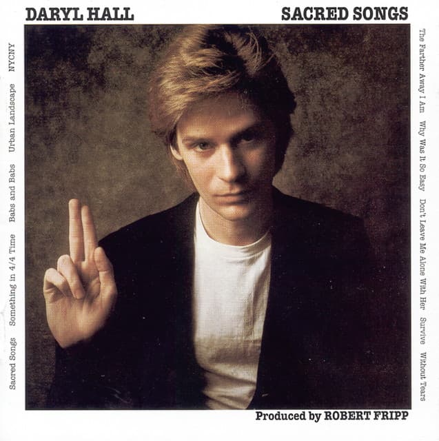 Release Cover Daryl Hall - Sacred Songs