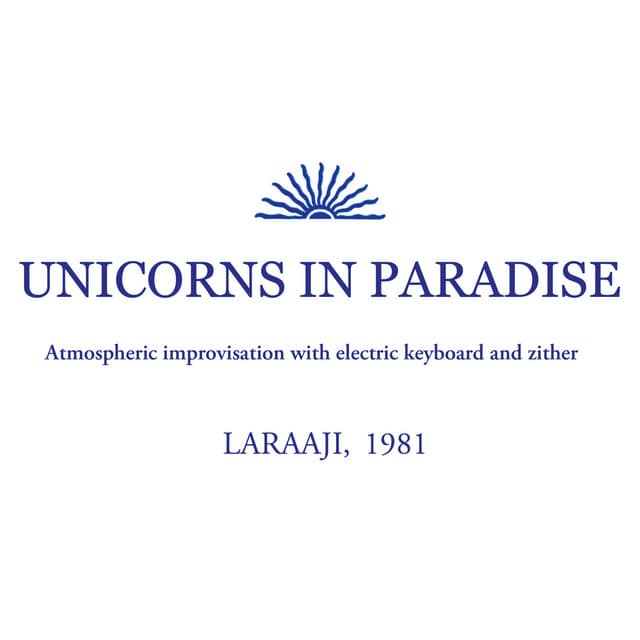 Release Cover Laraaji - Unicorns in Paradise