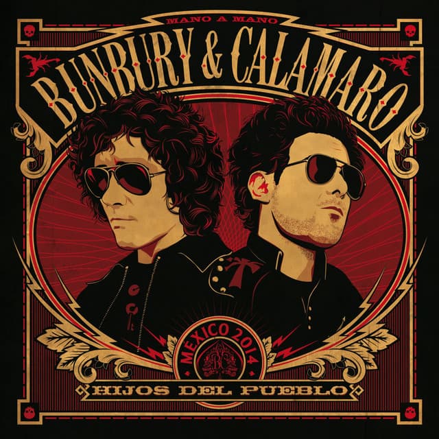 Release Cover Bunbury, Andrés Calamaro - Hijos del pueblo