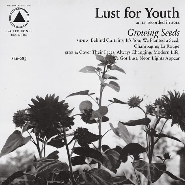 Release Cover Lust For Youth - Growing Seeds