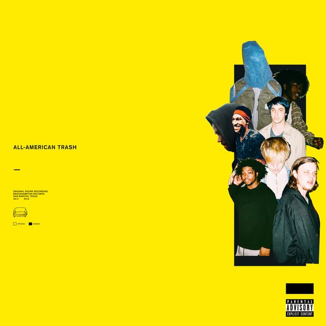Release Cover BROCKHAMPTON - ALL-AMERICAN TRASH