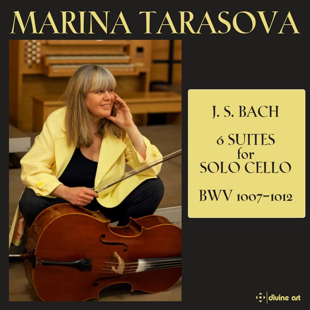 Release Cover Johann Sebastian Bach, Marina Tarasova - J.S. Bach: Cello Suites Nos. 1-6, BWV 1007-1012