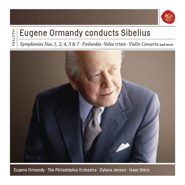 Release Cover Jean Sibelius, Eugene Ormandy, Philadelphia Orchestra - Eugene Ormandy Conducts Sibelius