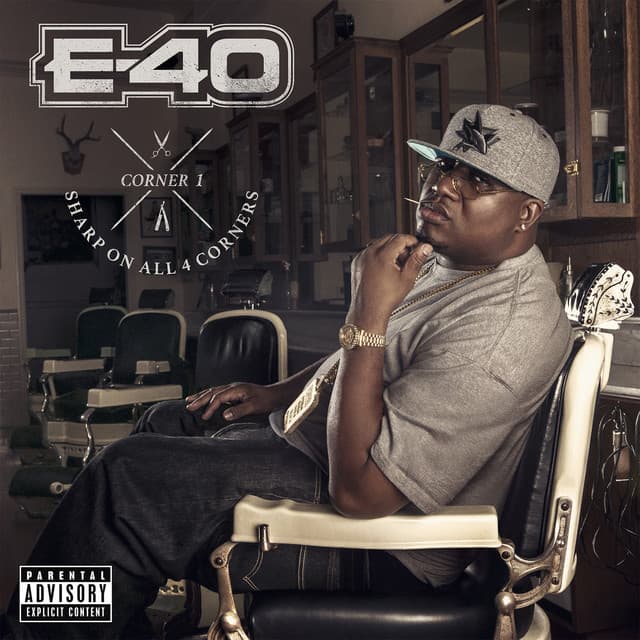 Release Cover E-40 - Sharp On All 4 Corners: Corner 1