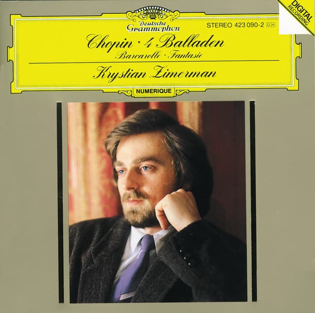 Release Cover Frédéric Chopin, Krystian Zimerman - Chopin: Ballades; Barcarolle; Fantaisie