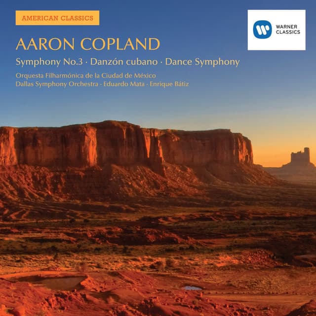 Release Cover Aaron Copland, Eduardo Mata - Aaron Copland