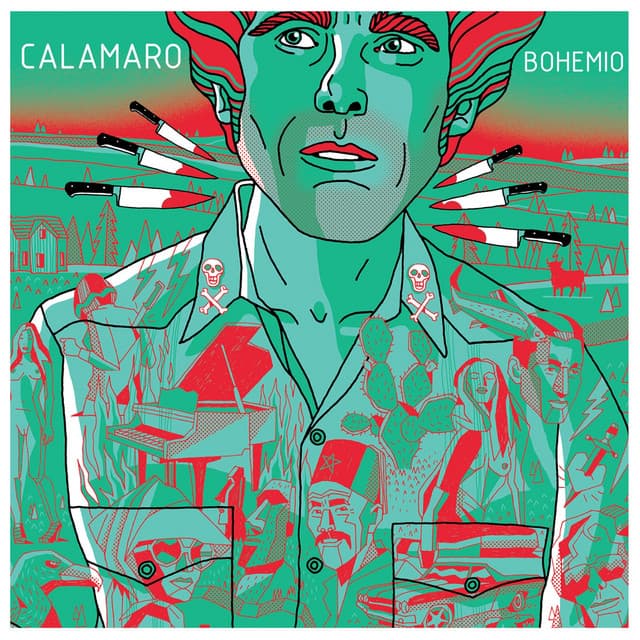 Release Cover Andrés Calamaro - Bohemio