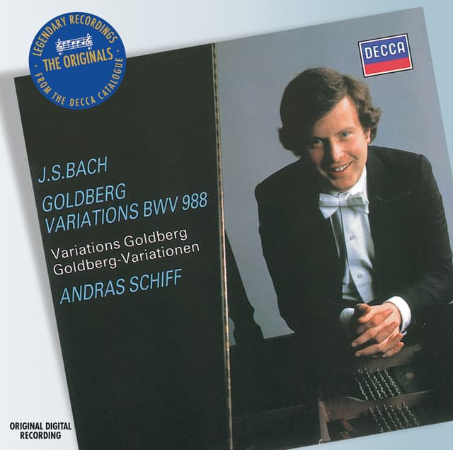 Release Cover Johann Sebastian Bach, András Schiff - Bach: Goldberg Variations