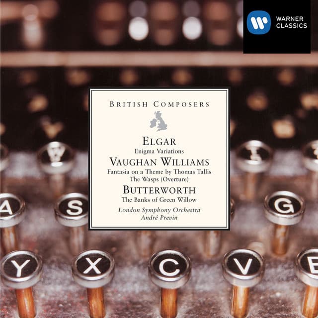 Release Cover André Previn, London Symphony Orchestra - Elgar - Vaughan Williams - Butterworth