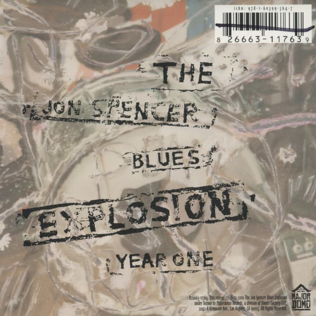 Release Cover The Jon Spencer Blues Explosion - Year One