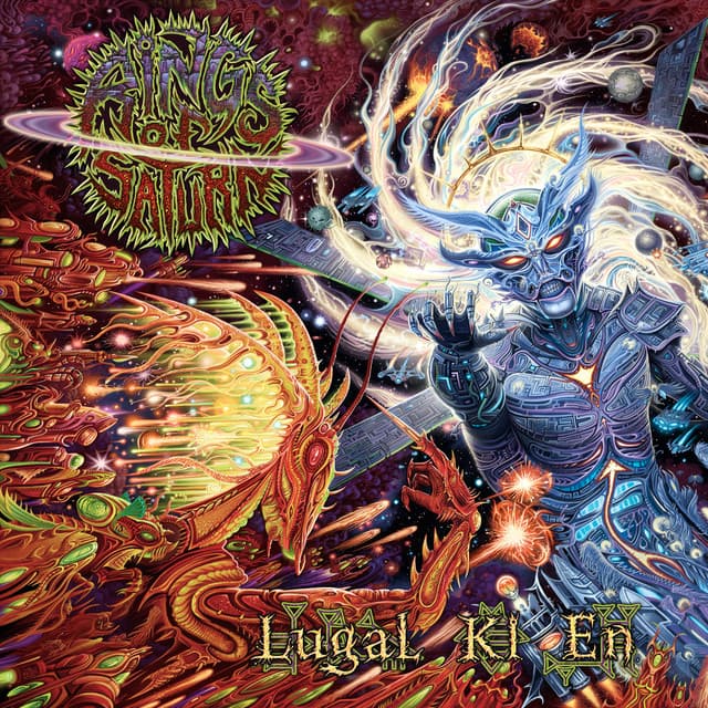 Release Cover Rings of Saturn - Lugal Ki En