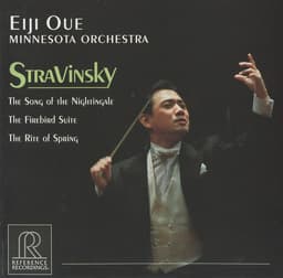 Release Cover Igor Stravinsky, Minnesota Orchestra, Eiji Oue - Stravinsky: Le chant du rossignol, The Firebird Suite & The Rite of Spring