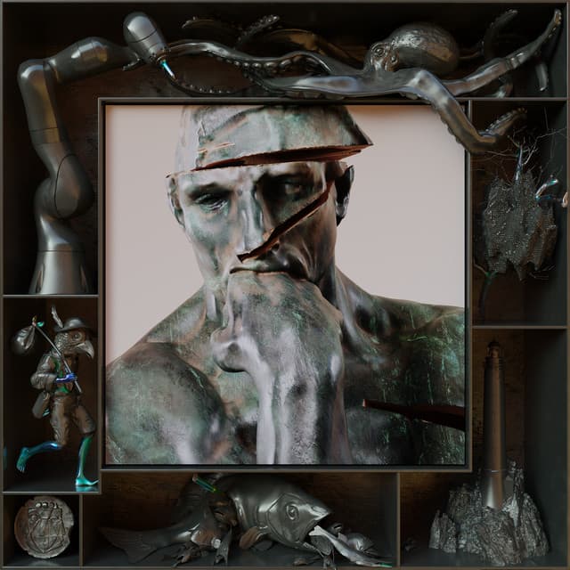 Release Cover Mark Pritchard, Thom Yorke - Tall Tales