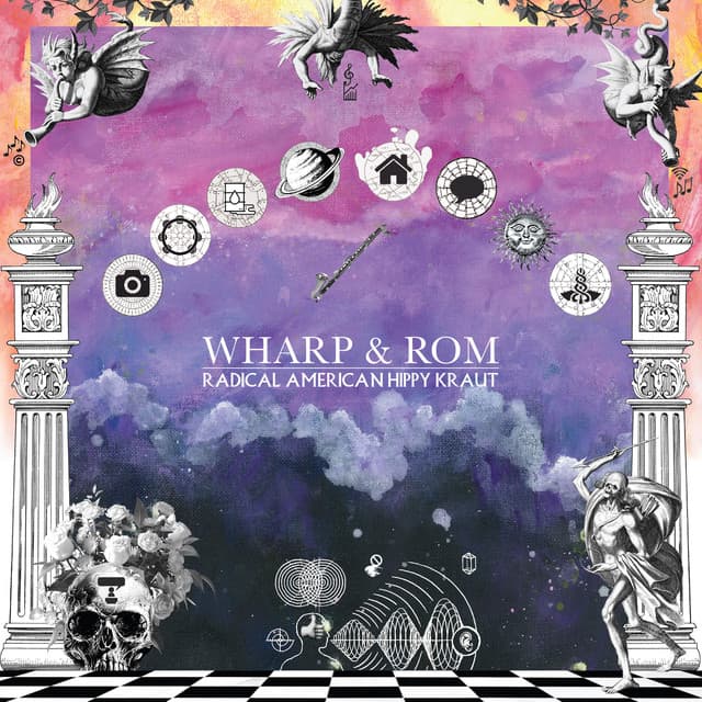 Release Cover Time Wharp, CH Rom - Radical American Hippy Kraut