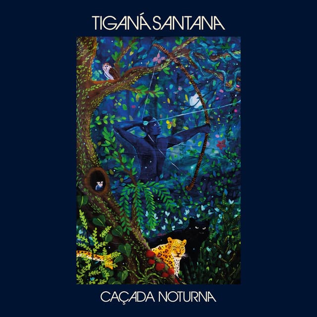 Release Cover Tiganá Santana - Caçada Noturna