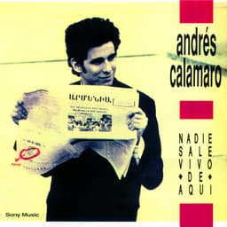Release Cover Andrés Calamaro - Nadie Sale Vivo de Aquí