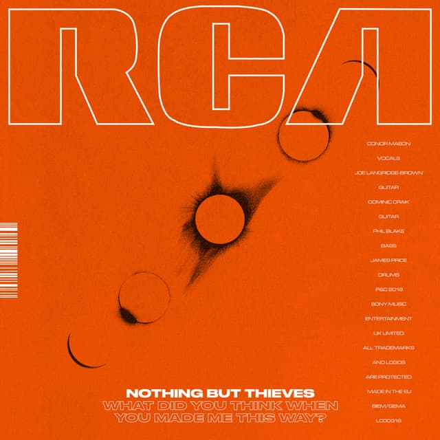 Release Cover Nothing But Thieves - What Did You Think When You Made Me This Way?