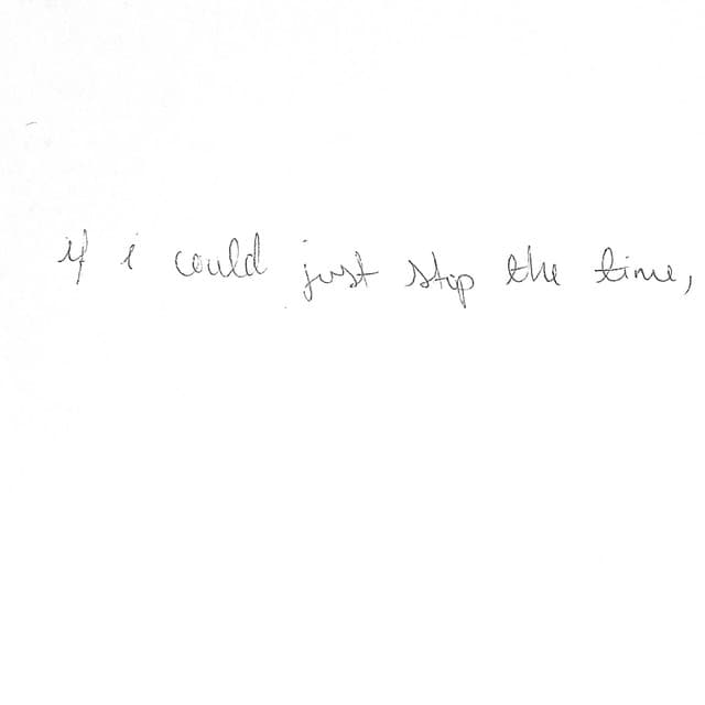 Release Cover Chelsea Cutler - if i could stop the time, (may 2024-may 2025)