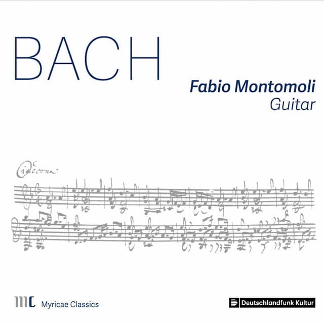 Release Cover Johann Sebastian Bach, Fabio Montomoli - J.S. Bach: Works (Arr. for Guitar)