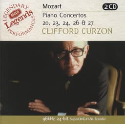 Release Cover Wolfgang Amadeus Mozart, Sir Clifford Curzon, English Chamber Orchestra, Benjamin Britten, London Symphony Orchestra, István Kertész - Mozart: Piano Concertos Nos.20,23,24,26 & 27