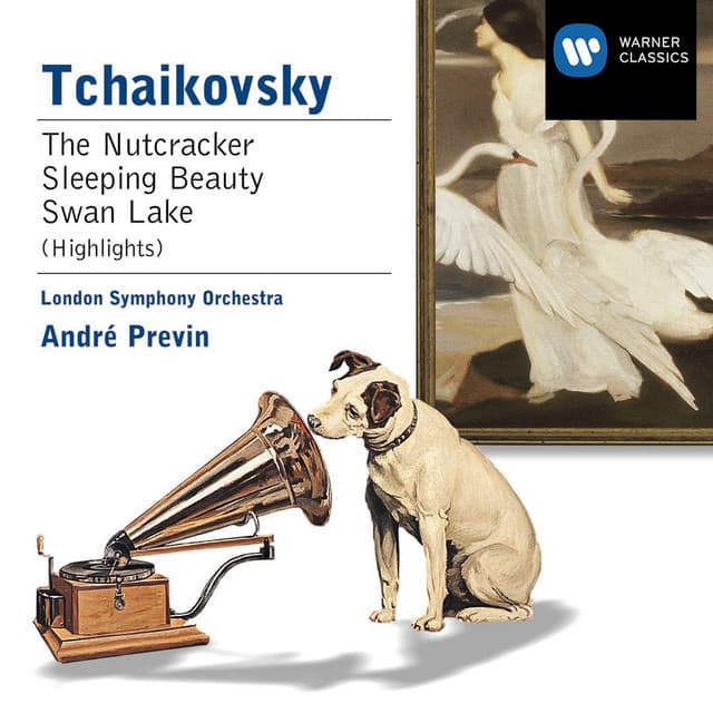 Release Cover Pyotr Ilyich Tchaikovsky, André Previn, London Symphony Orchestra - Tchaikovsky: The Nutcracker, Sleeping Beauty & Swan Lake (Highlights)