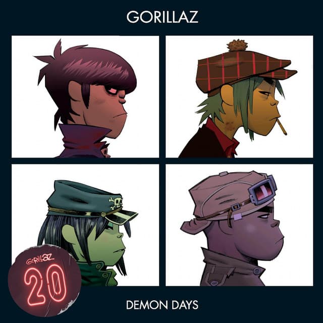 Release Cover Gorillaz - Demon Days (Gorillaz 20 Mix)