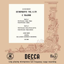 Release Cover Franz Schubert, London Symphony Orchestra, Josef Krips - Schubert: Symphonies Nos. 6 & 8; Rosamunde Overture (Remastered 2024)