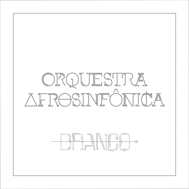 Release Cover Orquestra Afrosinfônica, Ubiratan Marques - BRANCO