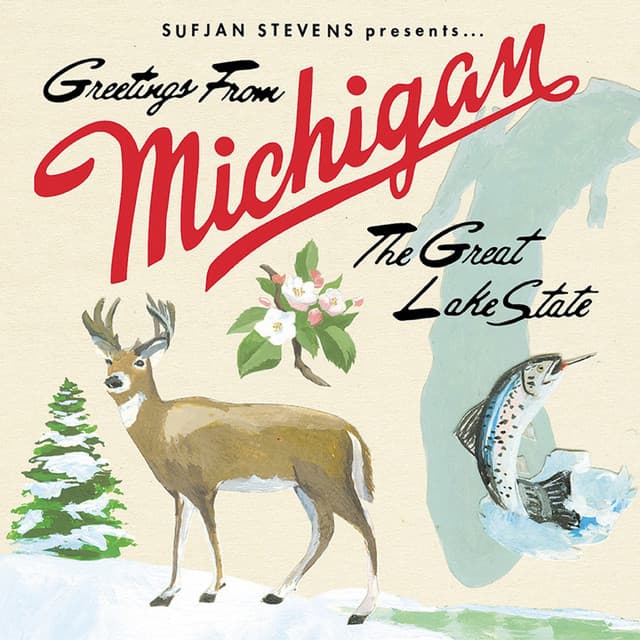 Release Cover Sufjan Stevens - Michigan