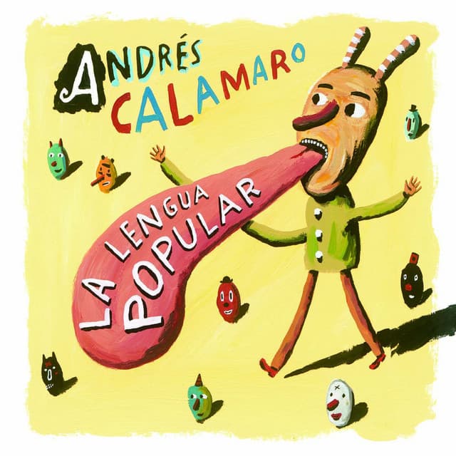 Release Cover Andrés Calamaro - La lengua popular