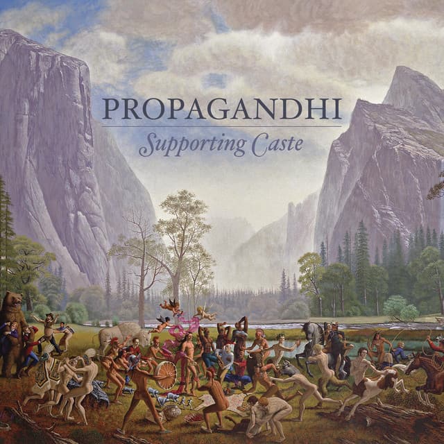 Release Cover Propagandhi - Supporting Caste