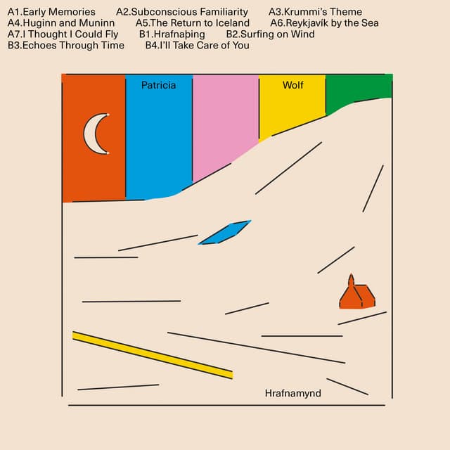 Release Cover Patricia Wolf - Hrafnamynd