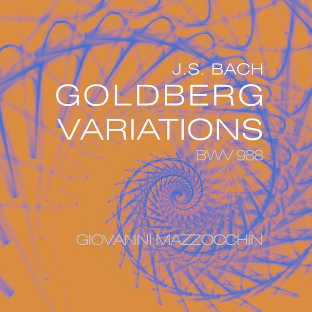 Release Cover Johann Sebastian Bach, Giovanni Mazzocchin - J.S. Bach: Goldberg Variations, BWV 988