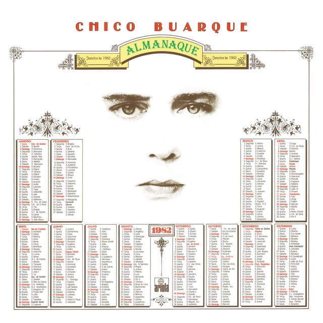 Release Cover Chico Buarque - Almanaque