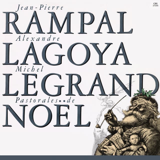 Release Cover Jean-Pierre Rampal, Alexandre Lagoya, Michel Legrand, London Symphony Orchestra - Pastorales de Noël