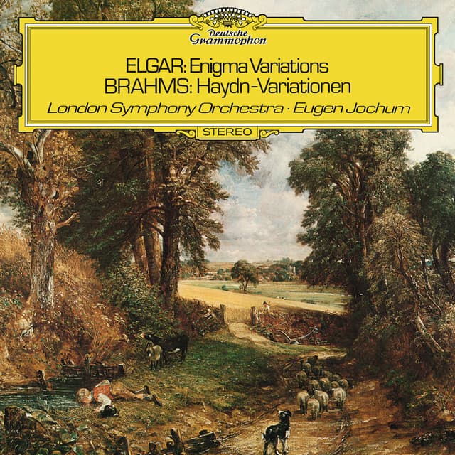 Release Cover London Symphony Orchestra, Eugen Jochum - Elgar: Variations On An Original Theme, Op. 36 "Enigma" / Brahms: Variations On A Theme By Haydn, Op.56a