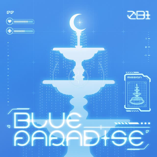 Release Cover ZEROBASEONE - BLUE PARADISE