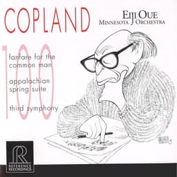 Release Cover Aaron Copland, Minnesota Orchestra, Eiji Oue - Copland: Fanfare for the Common Man, Appalachian Spring & Symphony No. 3