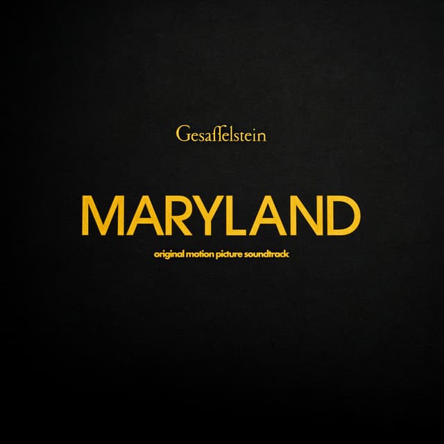 Release Cover Gesaffelstein - Maryland (Disorder)