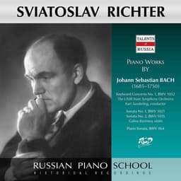 Release Cover Johann Sebastian Bach, Sviatoslav Richter - J.S. Bach: Piano Works