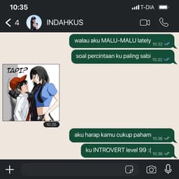 Release Cover dia, INDAHKUS - MALU MALU