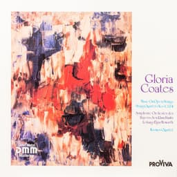 Release Cover Gloria Coates, Bavarian Radio Symphony Orchestra, Kronos Quartet - Gloria Coates - Music on Open Strings / String Quartets Nos. 1, 2 & 4