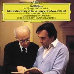 Release Cover Wolfgang Amadeus Mozart, Rudolf Serkin, London Symphony Orchestra, Claudio Abbado - Mozart, W.A. : Piano Concertos Nos.21 & 23