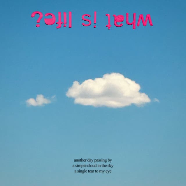 Release Cover San Holo - what is life?