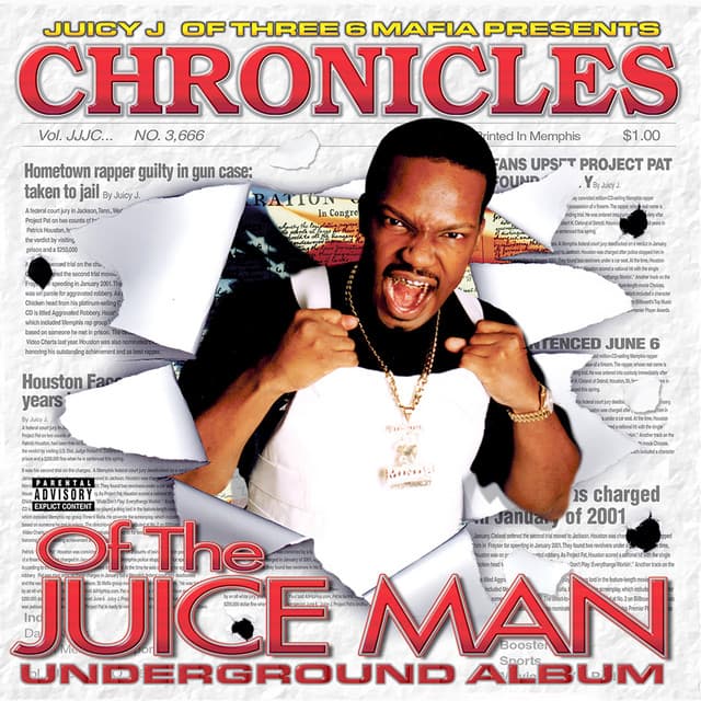 Release Cover Juicy J - Chronicles of the Juice Man