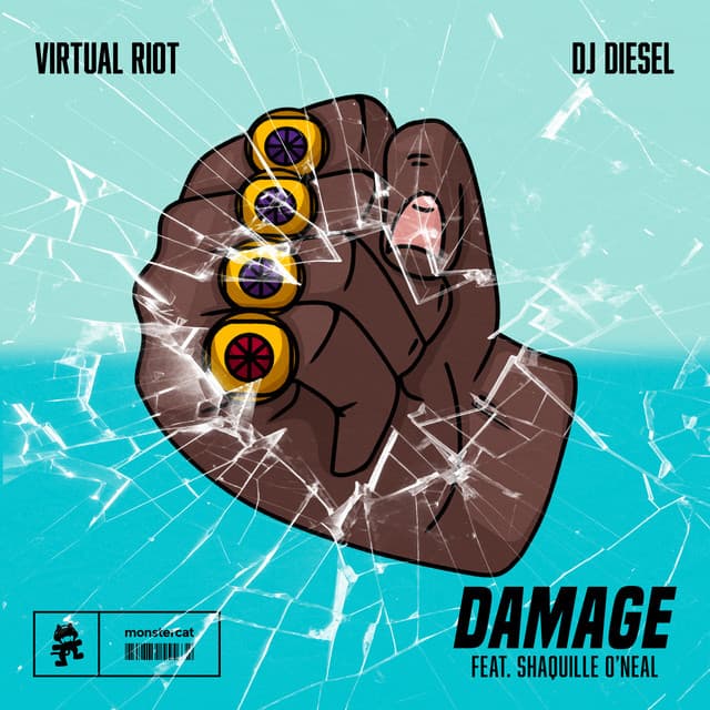 Release Cover Virtual Riot, DIESEL - Damage