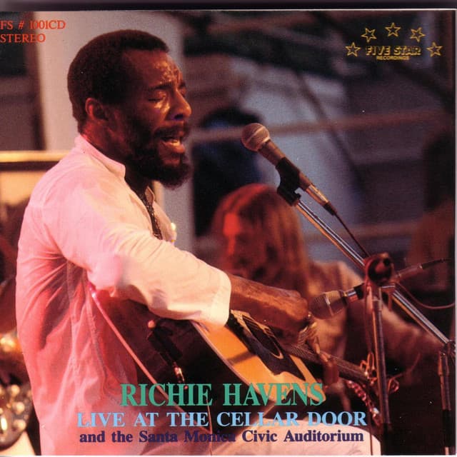 Release Cover Richie Havens - Live At The Cellar Door and at the Santa Monica Civic Auditorium