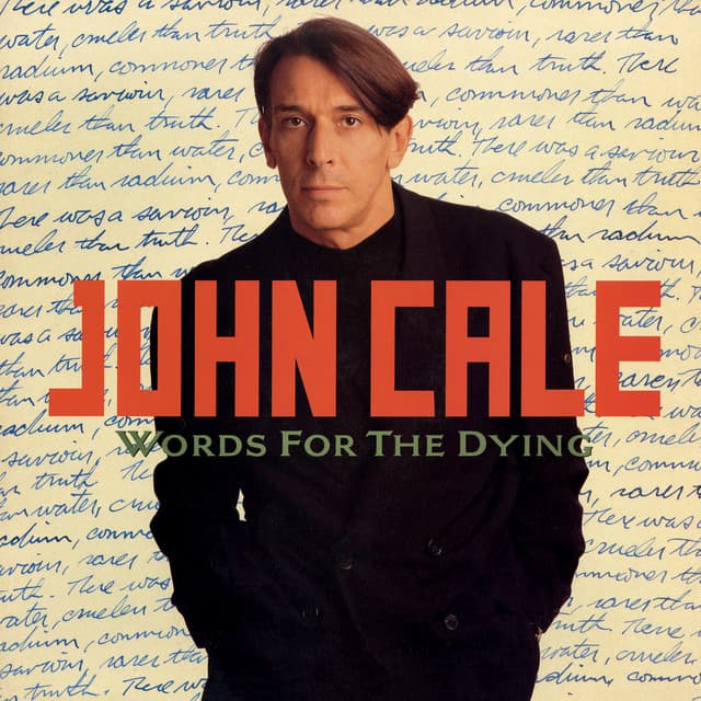 Release Cover John Cale - Words For The Dying