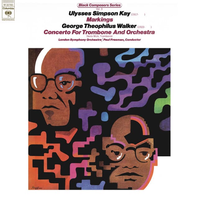 Release Cover Paul Freeman, London Symphony Orchestra - Black Composer Series, Vol. 3: Ulysses Simpson Kay & George Theophilus Walker (Remastered)